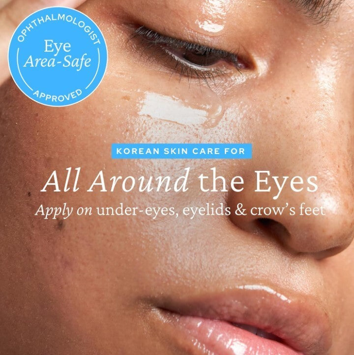 Korean Aqua Bomb Eye Gel - Niacinamide + Collagen Ceramic Tip Treatment